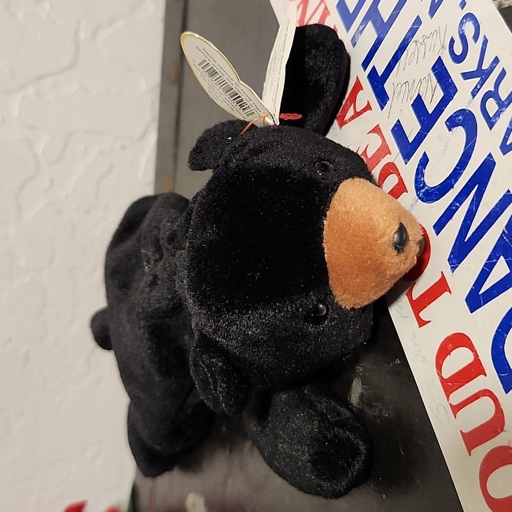 TY Vintage 1994 Blackie the Bear Beanie Baby